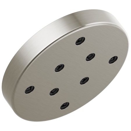 Delta Universal Showering Components H2Okinetic Single-Setting Metal Raincan Shower Head 52175-SS-PR