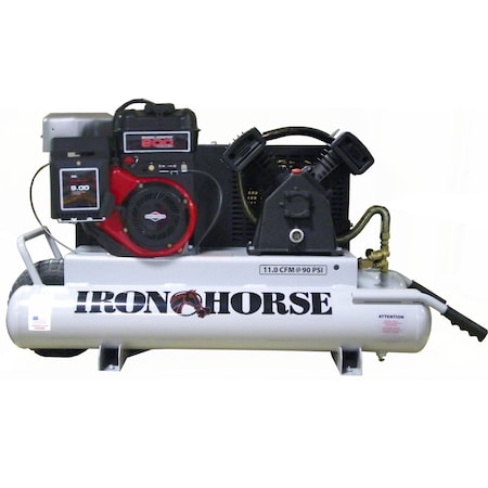 Iron Horse 10 Gal Compressor With B&S Engine & Electric Start IHTT60GE-BS