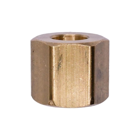 Auveco Brass Fitting Compression Nut 3/16, 10PK 111