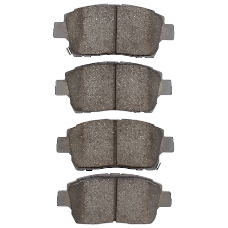 Dynamic Friction Co DFC 5000 Advanced Brake Pads - Ceramic 1552-0822-00