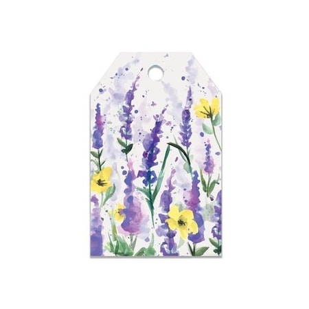 Nashville Wraps Watercolor Lavender Gloss Gift Tag, 2.25x3.5, 50PK PTWL