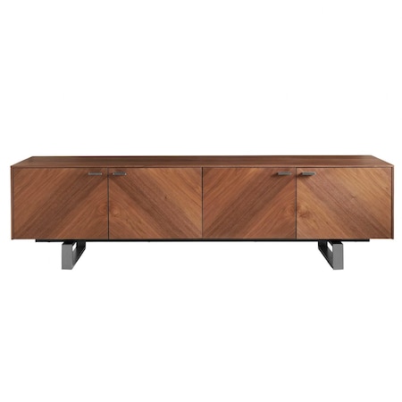 Homeroots 71in Contemporary Media TV Stand 370431