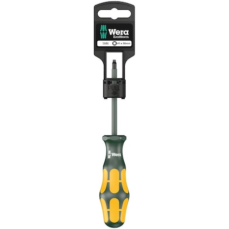 Wera 168 i SB VDE Insulated screwdriver for square socket head screws, # 1 x 80 mm 5100024001