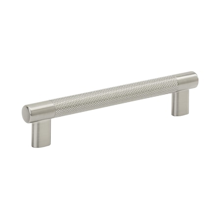 Amerock Bronx 6-5/16 in 160 mm Center-to-Center Satin Nickel Cabinet Pull BP36559G10