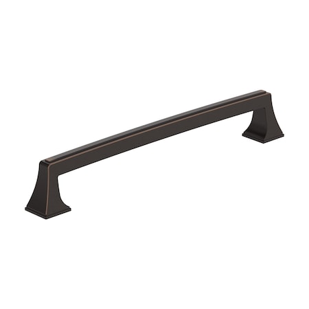Amerock Mulholland 8 inch 203mm Center-to-Center Oil Rubbed Bronze Cabinet Pull BP53535ORB