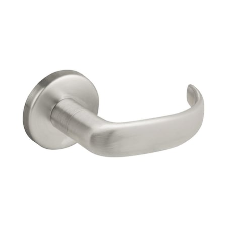 Schlage Grade 1 Half Dummy Trim Mortise Lock, 17 Lever, B Rose, Satin Chrome Finish, Field Reversible L0170 17B 626
