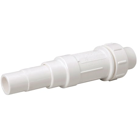 B & K EZ Span 1'' x 1'' Solvent PVC Repair Coupling 160-505