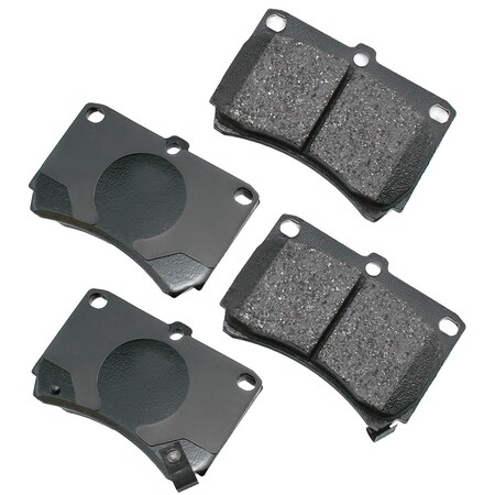 Akebono 90-02 Ford/Kia/Maz/Merc-323/Asp-/Est/-Fr Proact Disk Pad, Act466 ACT466