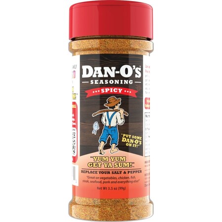 Dan-Os 3.5 Oz. Spicy Seasoning DS35-1PK