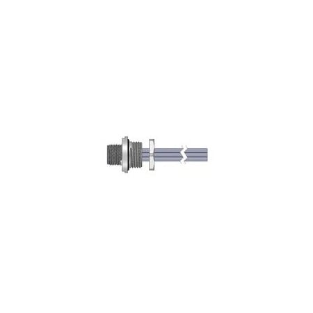 Remke Receptacle, Etherlink M12, M, 4 P, 1 ft. PG9 E04AB0010P
