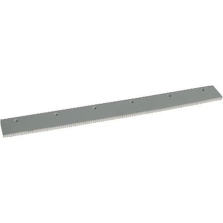 Marshalltown QLT Notched Squeegee, 18 in Replacement Blade, 1/8 in V-Notch 16838RB