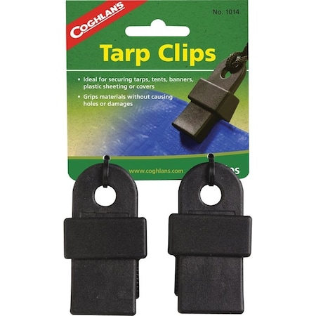 Coghlans Clip Tarp Plastic Secure 2Pck 1014