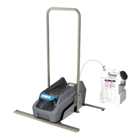 Smartstep Airless SmartStep Footwear Sanitizer with Stainless Steel Handle, Includes 2.5 Gallon Container ADB0004-MH