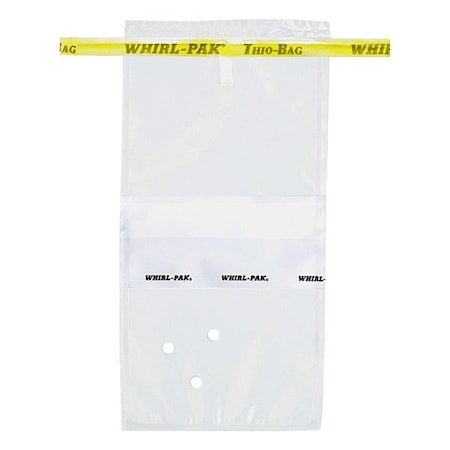 Whirl-Pak Sampling Bag, 10 fl oz, 9 in, 4.5 in, PK2400 B01254