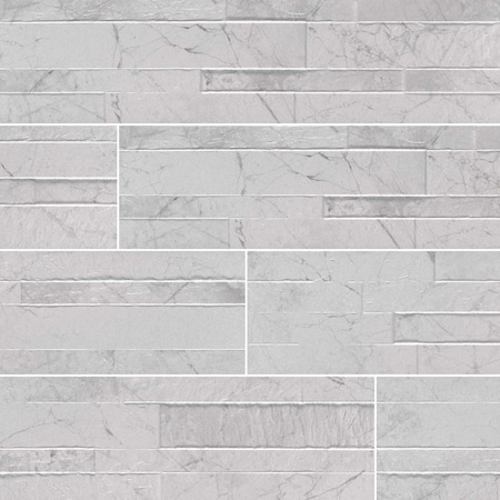 Msi Carrara White Ledger Panel SAMPLE Glazed Porcelain Wall Tile ZOR-PNL-0103-SAM