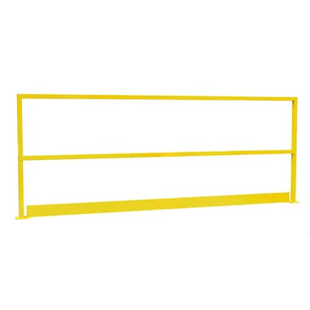 Vestil Square Safety Handrail W/ Toeboard SQ-108-TB