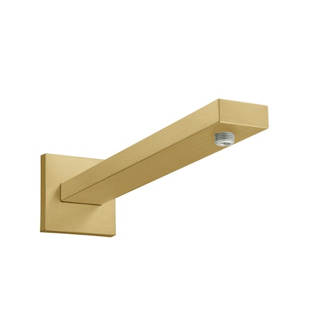Hansgrohe Raindance E Showerarm, 15" (Must be used with Raindance E 300 Showerhead) in Brushed Gold Optic 04731250