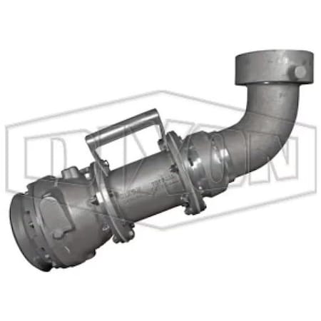 Dixon Rail Car Unloading Assembly, 4 in x 5-1/4-4 Nominal, Aluminum, Domestic ATC40ASSAPI