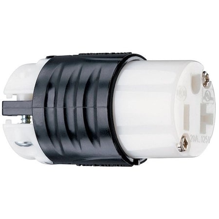 Legrand StraightBladeConnector, 1hp, 20A, Black PS5369X