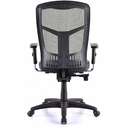 Lorell Executive High-Back Swivel Chair, Black LLR86245