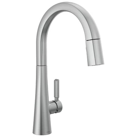 Delta Monrovia Single Handle Pull-Down Kitchen Faucet 9191-AR-PR-DST