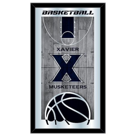 Holland Bar Stool Co Xavier 15" x 26" Basketball Mirror MBsktXavier