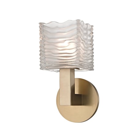 Hudson Valley Lighting Sagamore 1 Light Bath And Vanity 4.75 In. Aged Brass 5441-AGB