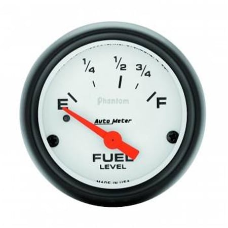 Auto Meter 5715 Phantom Electric Fuel Level Gauge - 2.06 in. ATM5715