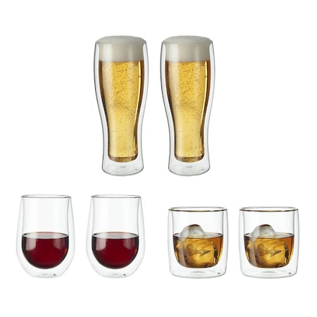 Zwilling Sorrento 6-pc Double-Wall Entertaining Glassware Set 1028781