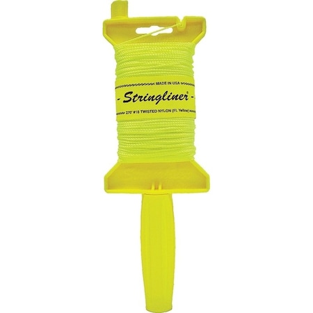 Stringliner Line Reel, 270 ft L Line, Fluorescent Yellow Line 11412