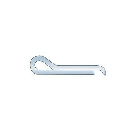 Huyett Hammerlock Cotter Pin, Zinc Plated Carbon Steel, 0.078 in Dia x 0.625 in Effective Length CPHZ-078-0625