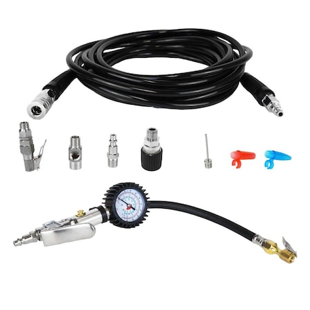 Overland Vcl Air Compressor, With 20 Foot Non-Kink Air Line/ Quick Connect Fittings/ Various Adapters/ Air 12099920