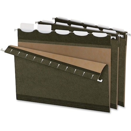 Pendaflex FOLDER, HNG, RDYTB, LTR, 1/5, GN, 25PK 42590