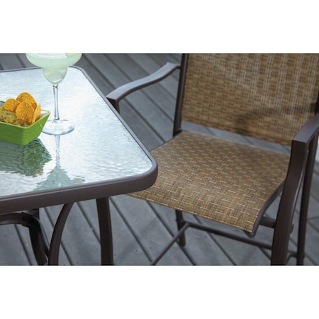 Outdoor Expressions 3-Piece Balcony Bistro Set S08-S1710K-set