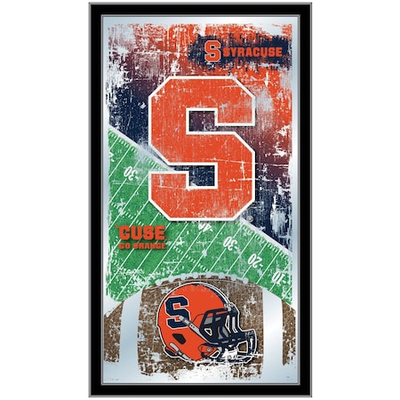 Holland Bar Stool Co Syracuse 15" x 26" Football Mirror MFtblSyrcse