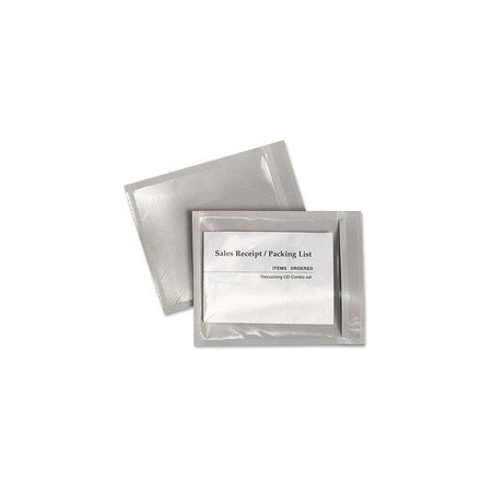 Quality Park Shipping Envelope, Clear, Plastic, 1000PK QUA46996