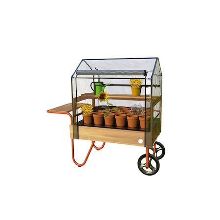 Beleduc By Playwell Mobile Greenhouse - Outdoor Classroom Gardening Station B62010