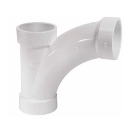 Charlotte Pipe And Foundry 112 Comb Tee Wye PVC 00501  0600HA