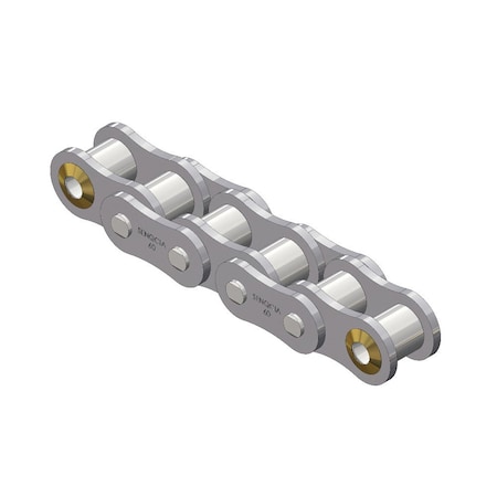 Senqcia Inspire Series SBR Seal Guard Riveted Standard Roller chain, 10 ft OAL, 3/4 in Pitch 60SGRB