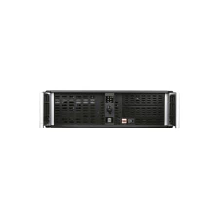 Istarusa D Storm 3U Compact Stylish RackmountServer Chassis w/Front-mounted D-300-FS-SILVER