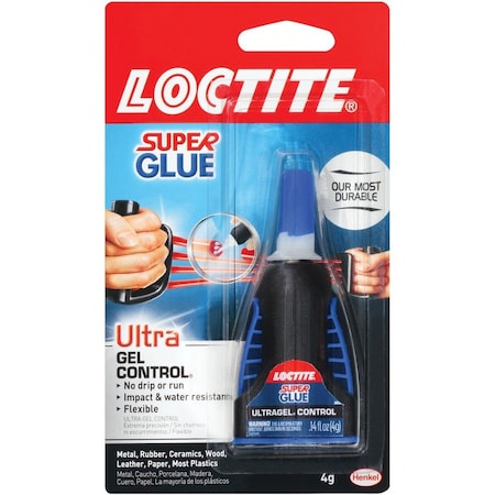 Loctite Ultra Gel Control High Strength Glue Clear Super Glue 4 gm 1363589