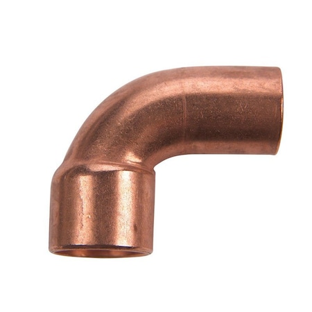 Nibco 1/2 in. Sweat X 1/2 in. D Sweat Copper Street Elbow, 25PK CP-W01550D