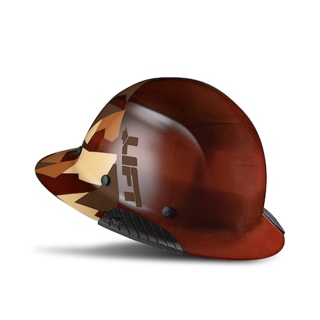 Lift Safety DAX Fiber Resin Full Brim Hard Hat (50/50 Desert Camo Gloss) - ANSI-G, TYPE 1 HDF50-20CD