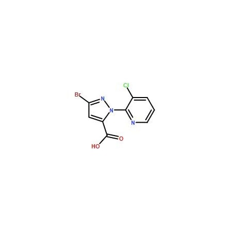 Ak Scientific 3-Bromo-1-(3-chloro-2-pyridinyl)-1H-pyrazole-5-carboxylic acid (25g), CAS 500011-86-9 X8007-25g