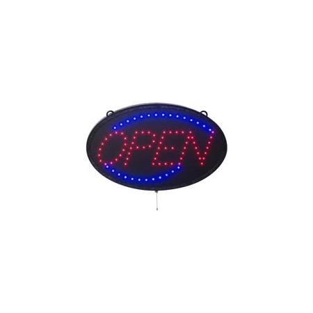 Specialty Store Services Oval Led Open Sign 40027