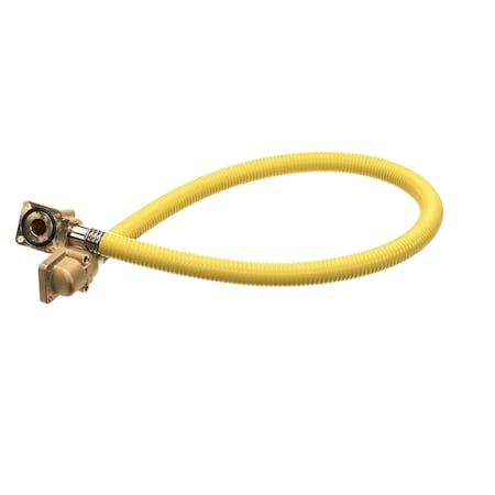 Rational Gas Hose, Flexible, Yellow, 770MM 70.00.552