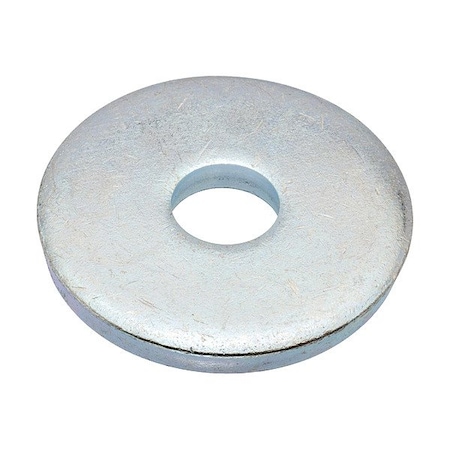 Zoro Select Flat Washer, For Screw Size 7/8 in , Steel Zinc-Plated Finish Z9699-A