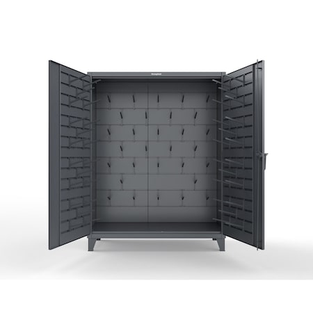 Strong Hold 12 GA Extreme Duty Cabinet with Hooks 56-BB-240W/Hooks