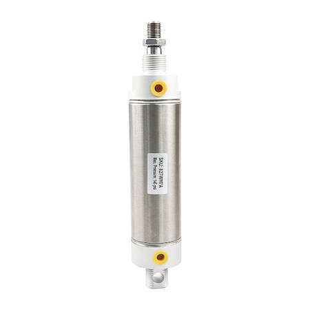 Zoro Select Air Cylinder, 1-1/4 In. Bore, 4 In. Stroke 827WN6