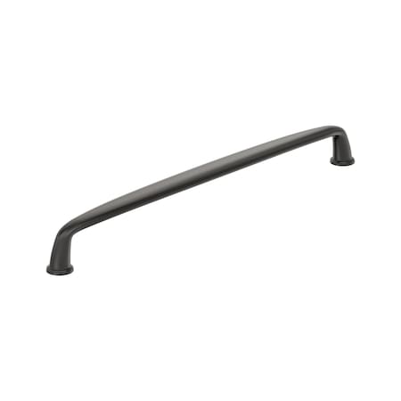 Amerock Kane 10-1/16 inch 256mm Center-to-Center Black Bronze Cabinet Pull BP53810BBR